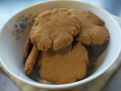 きな粉消費に！簡単ホロホロ米粉きな粉クッキー